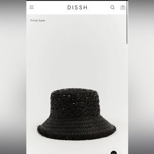 Black Bucket Hat- New
